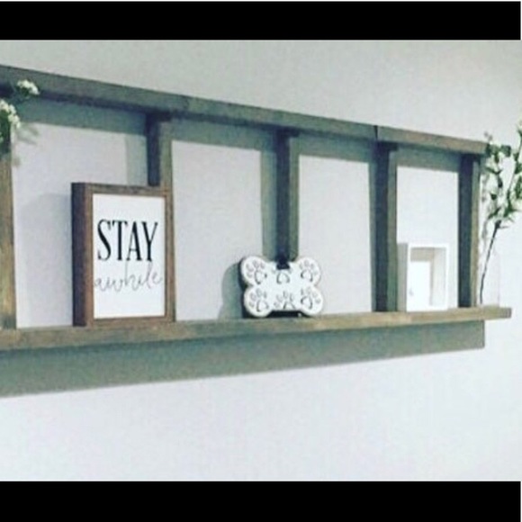 Ebony black blanket throw ladder - Picture 2 of 4